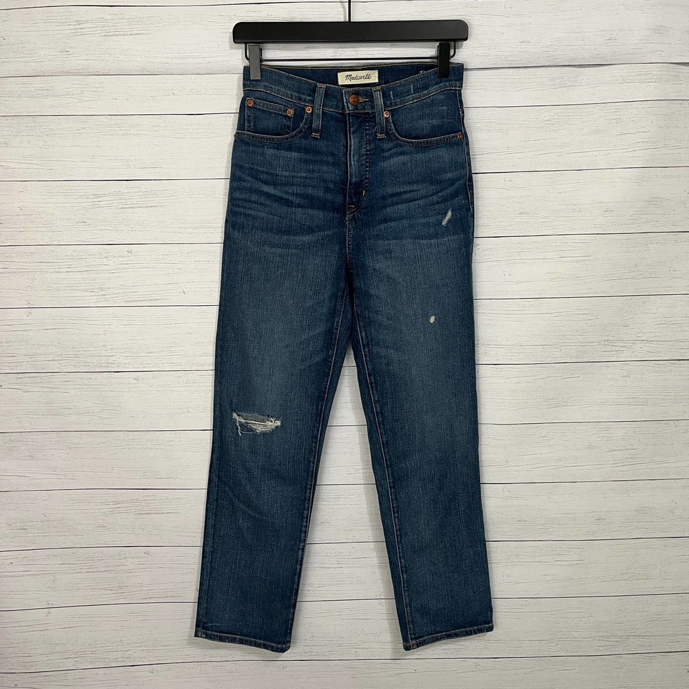 Madewell Classic Straight jeans in coldbrook wash